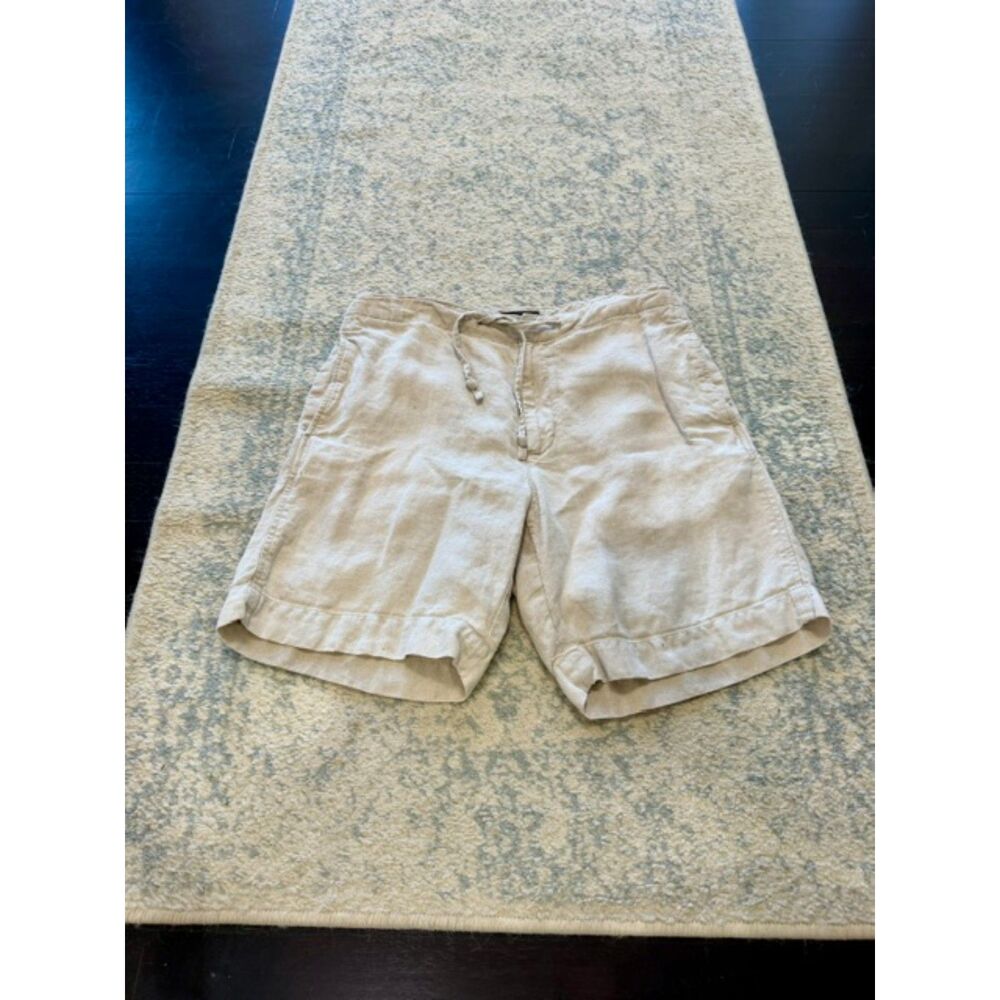 Banana Republic tan linen pants size 33
